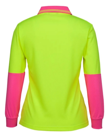 Picture of JB's Wear, Ladies HV L/S Comfort Polo